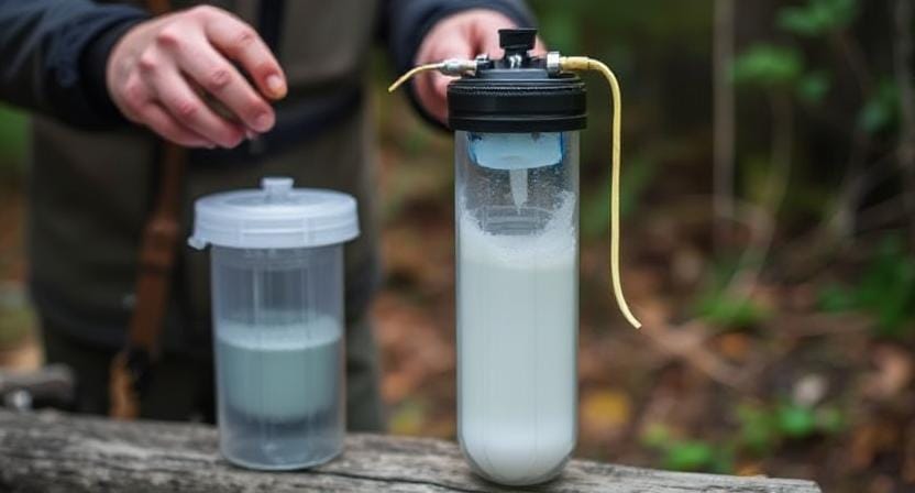Survivalist With DIY Filtration Methods