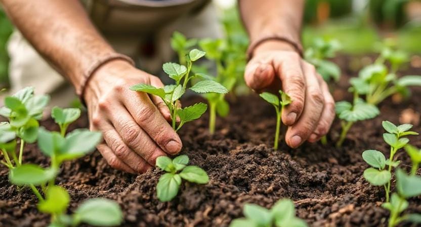 Survivalist Managing Soil Health