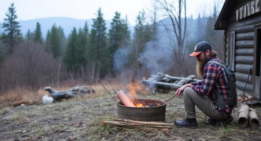Survivalist Learning About Homesteading