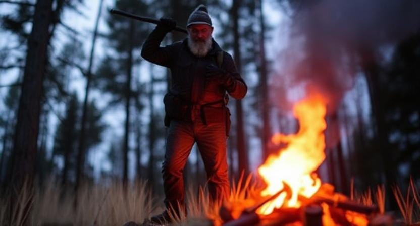 Survivalist Staying Calm When Things Get Tough