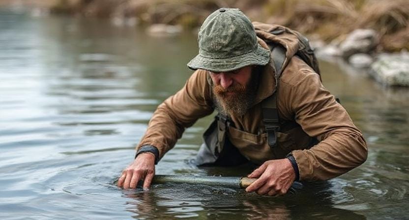 Survivalist Making Bad Water Good Again