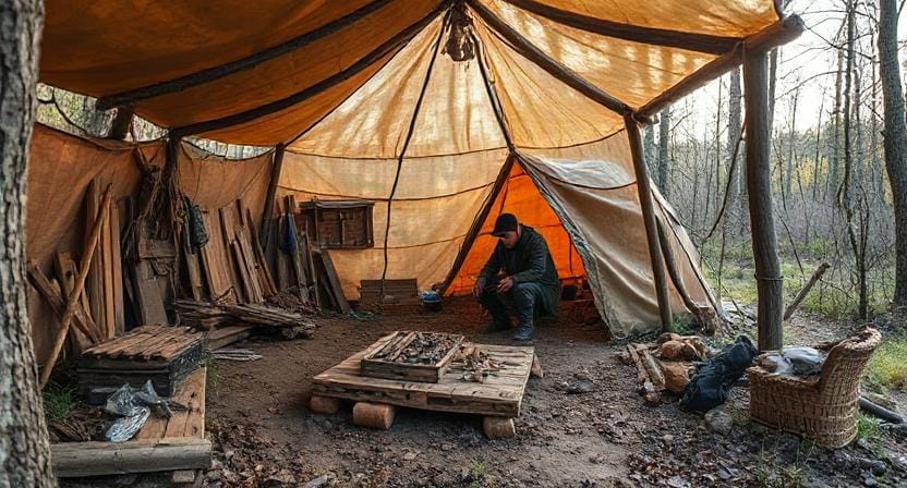Survivalist Making Spaces for a Sturdy Sustainable Post-Apocalyptic Shelter
