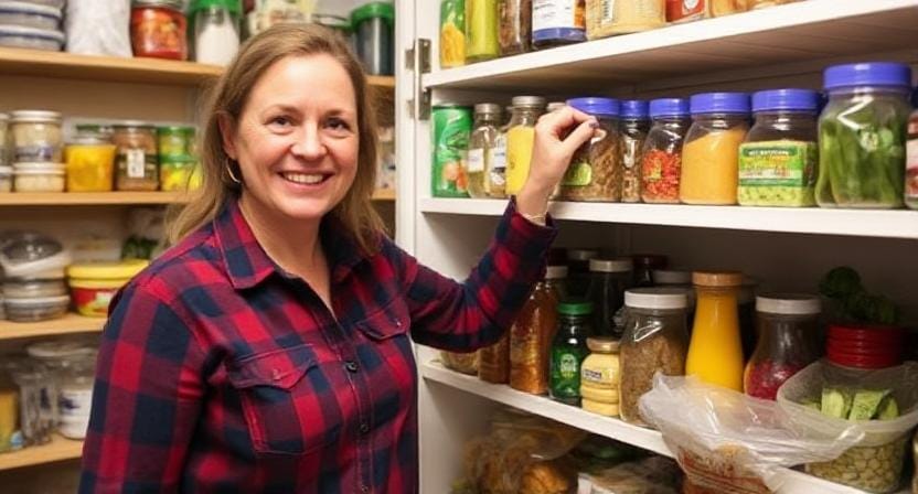 Survivalist Creating Her Urban Food Pantry