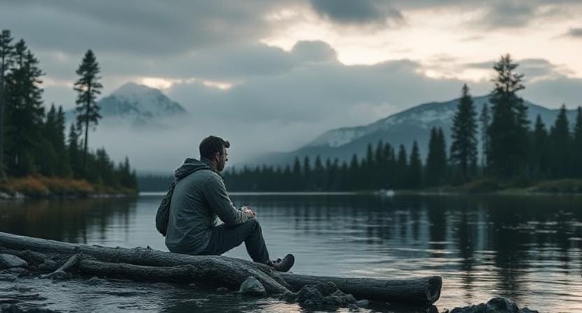Survival Mindset - Man Staying Calm