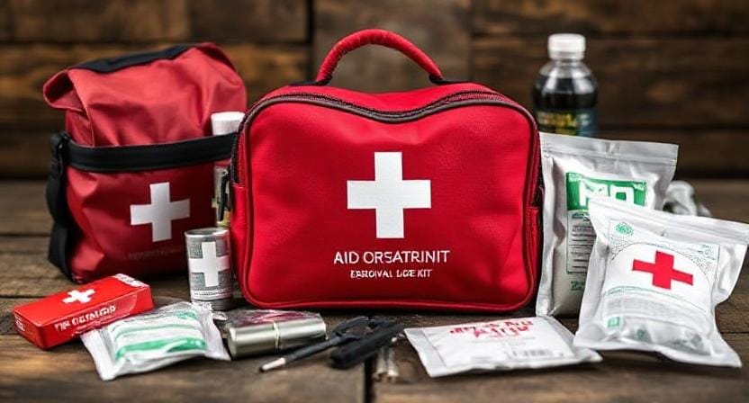 Survivalist Essential Medical Supplies - First Aid Kit