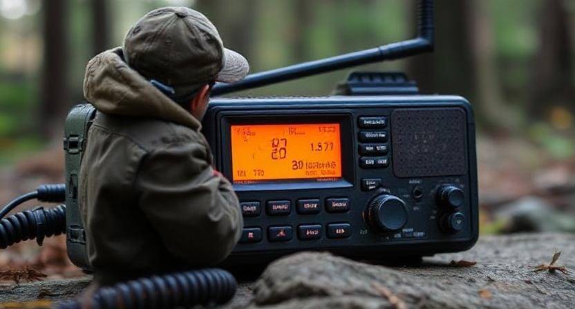 Survivalist Understanding Frequencies on a Ham Radio
