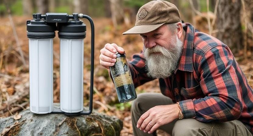 Survivalist With Water Filtration Systems