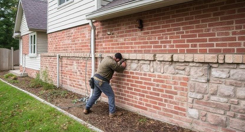 Survivalist Strengthening the Perimeter of a Home Defense System