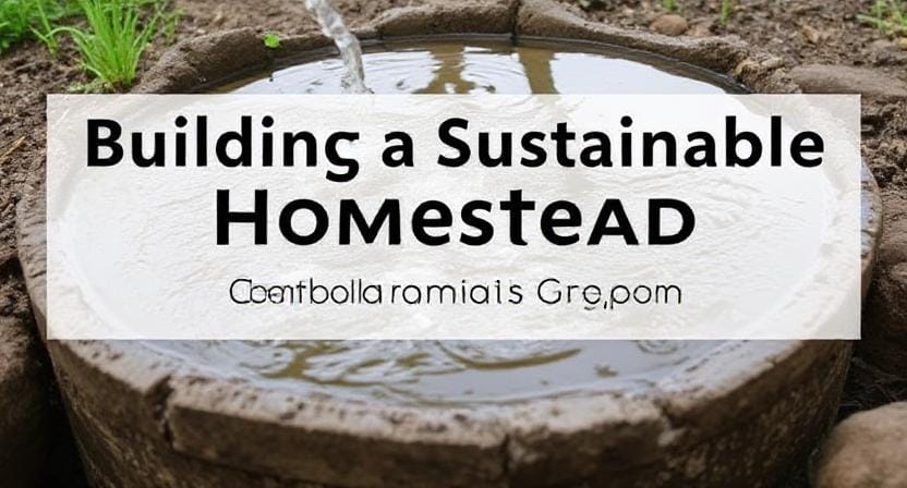 Building a Sustainable Homestead - Water Management Strategies