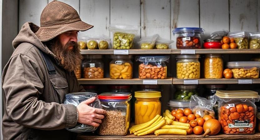 Survivalist Understanding the Food Storage Needs