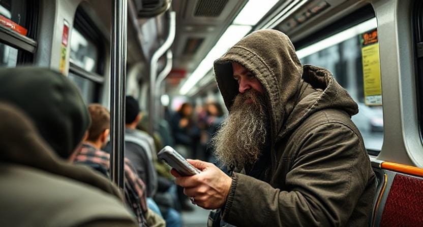 Survivalist Utilizing Public Transportation Wisely