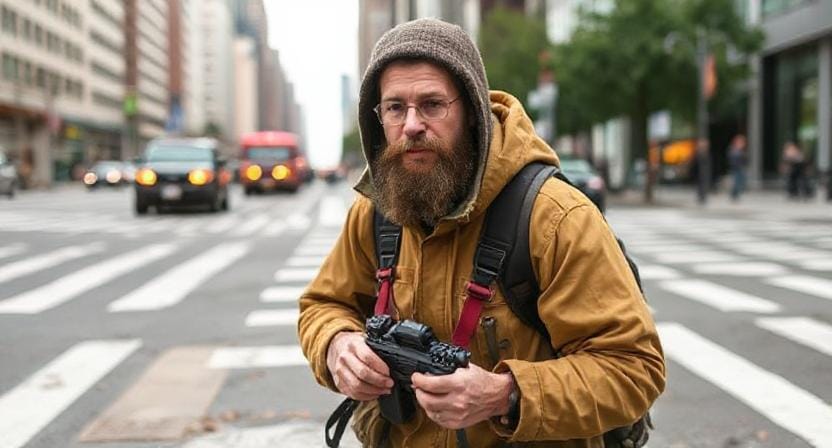 Survivalist Staying Calm Under Pressure in the City