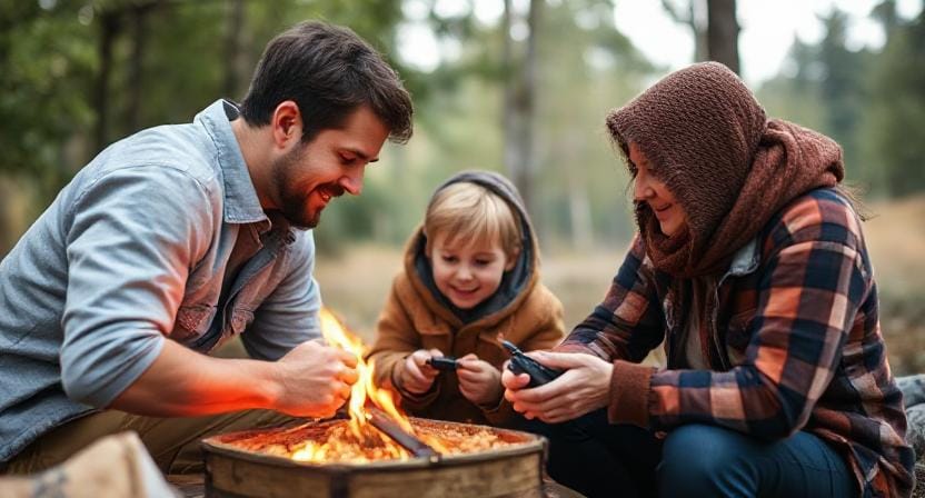 Survivalist Family Emergency Communication