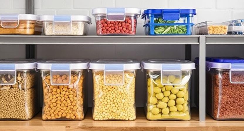 Storage Solutions for Stockpiling Food