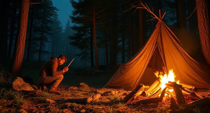 Survivalist Being In The Present