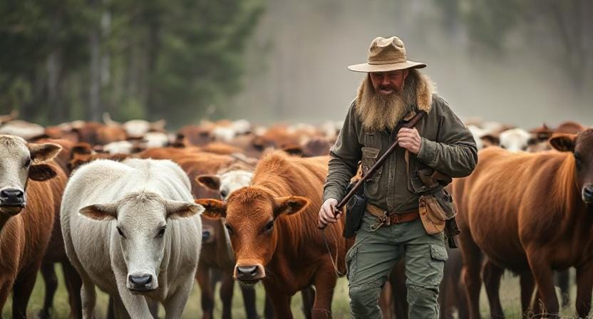 Survivalist Herding Animals
