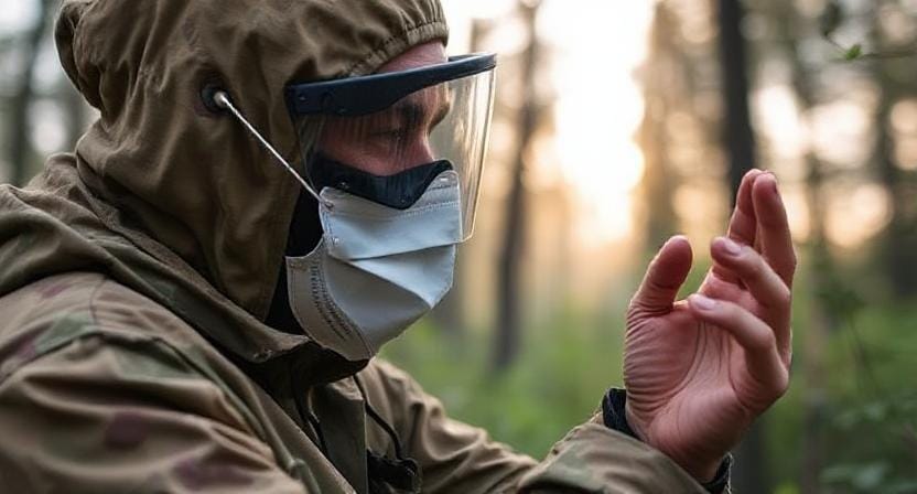 Survivalist Recognizing Infection Signs