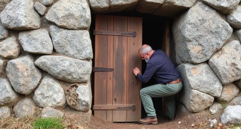 Survivalist Creating Strong Doors