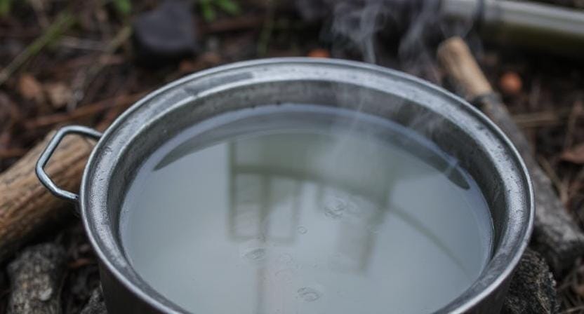 Survivalist Boiling Water