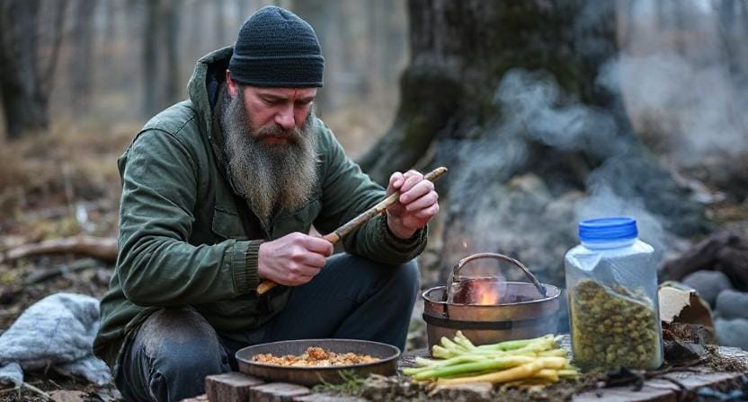 Survivalist Fermentating Food