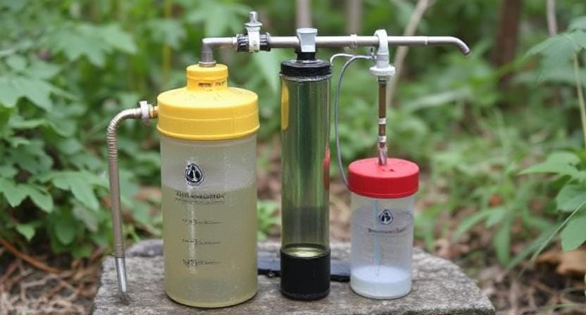 Survivalist Building Water Purification Systems