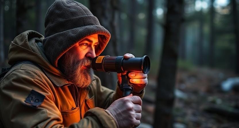 Survivalist Making Noise Deterrents