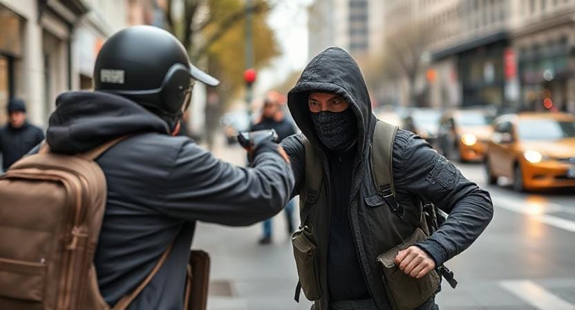 Survivalist Using Self-Defense in the City