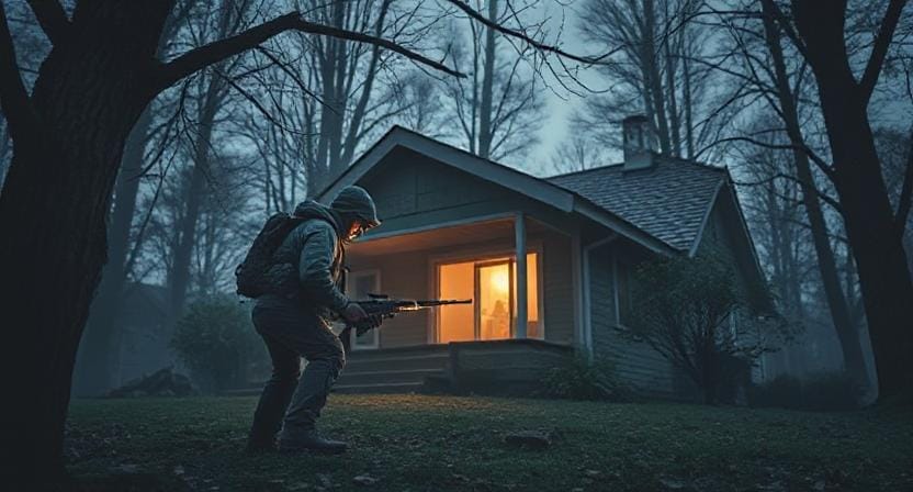 Survivalist Securing the Home