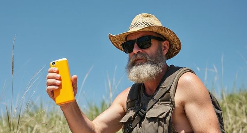 Survivalist with Sunblock