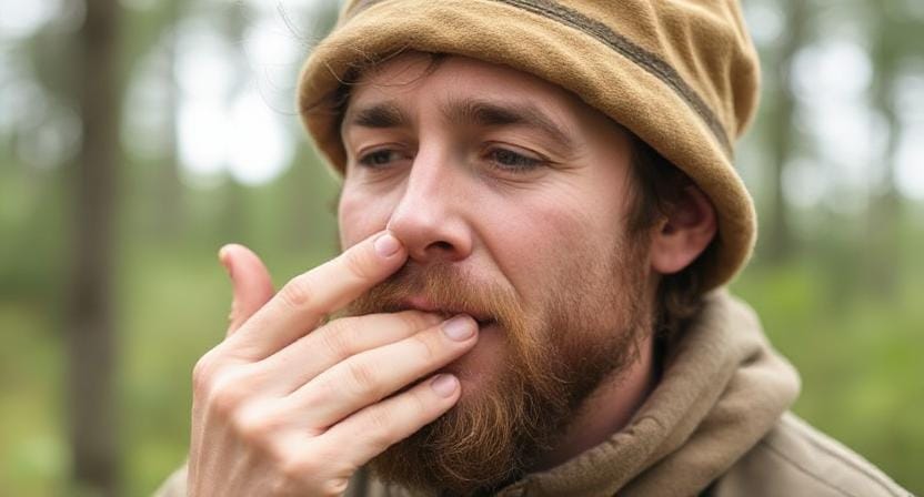 Survivalist Treating Allergic Reactions
