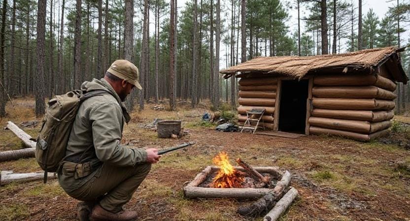 Survivalist Setting Up Roles for Other Survivors