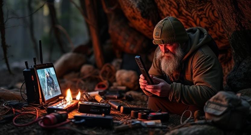 Survivalist Buying Communication Devices