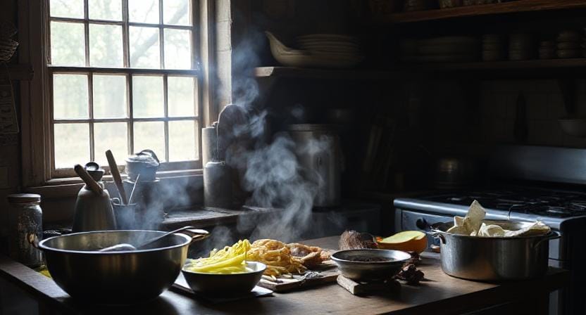 Cooking in the Homestead Kitchen