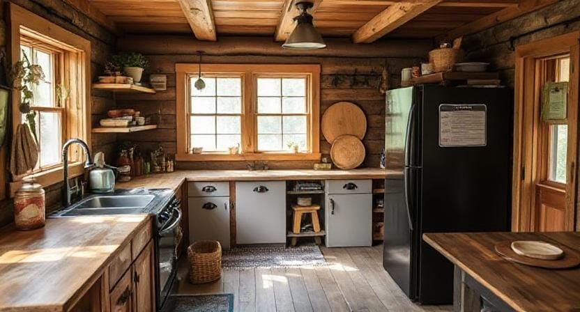 Homestead Kitchen for Off-Grid Living