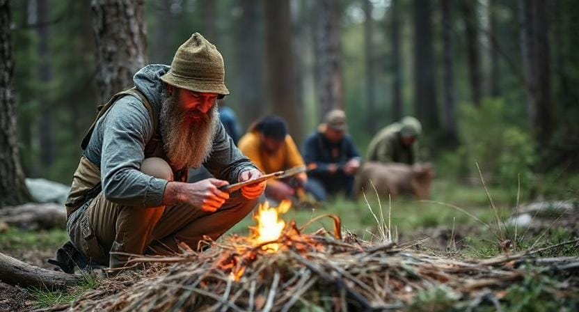 Survivalist Using The Strength Of Community