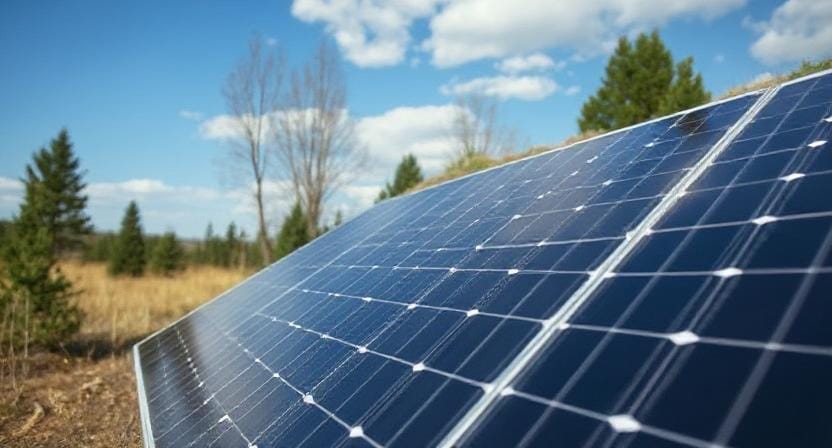 Survivalist Installing Solar Panels