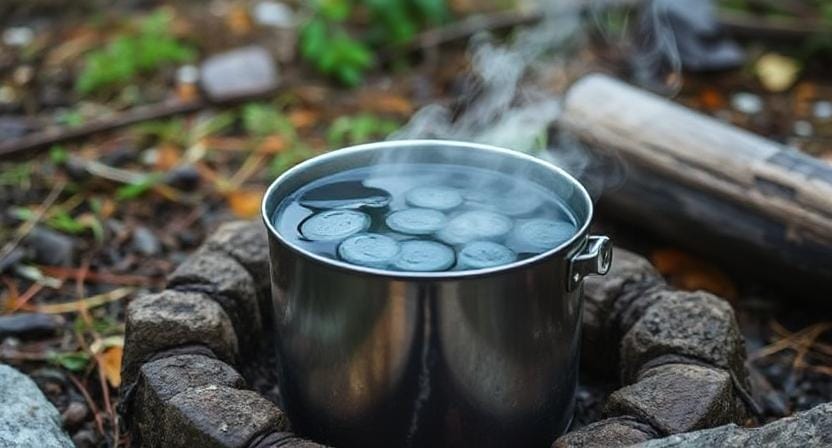 Survivalist Boiling Water