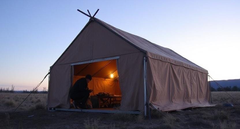 Survivalist Building a DIY Emergency Shelter
