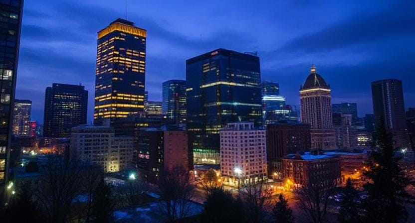 Survivalist Finding Safe Places to Stay in a City Emergency