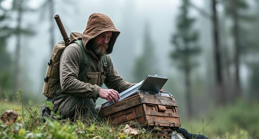 Survivalist Keeping Data Safe