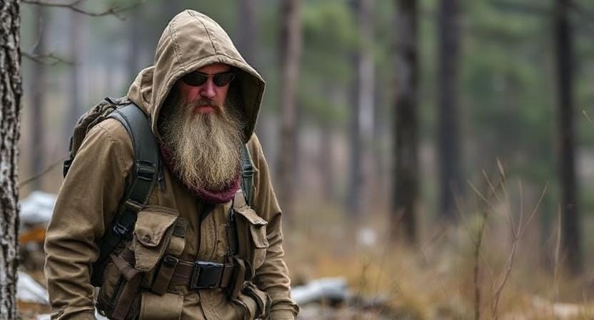 Survivalist Dressing to Avoid Detection
