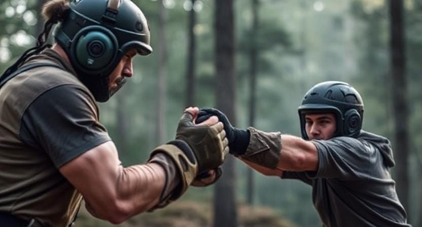 Survivalist Sparring with a Partner