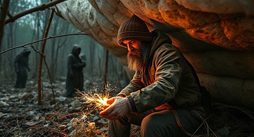 Survivalist Using Insulation That Comes From Nature While Fighting Off Zombies