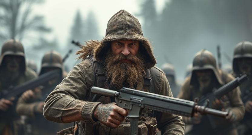Survivalist Facing Hostile Adversaries