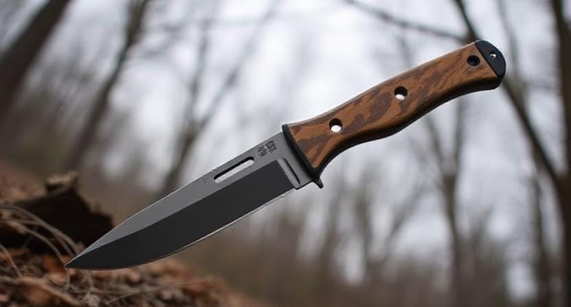 Survivalist With ESEE Izula II