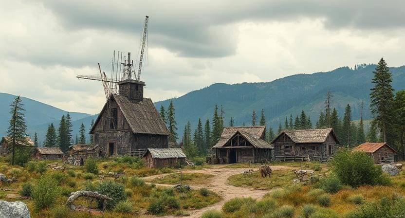 Survivalist Building Community in the New Post-Apocalyptic Crazy World Landscape