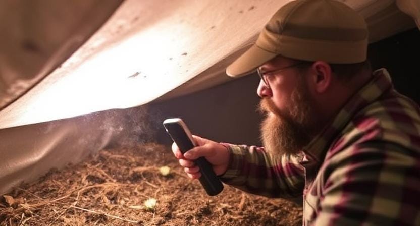 Survivalist Keeping the Right Temperature and Humidity to Keep Out Common Pests