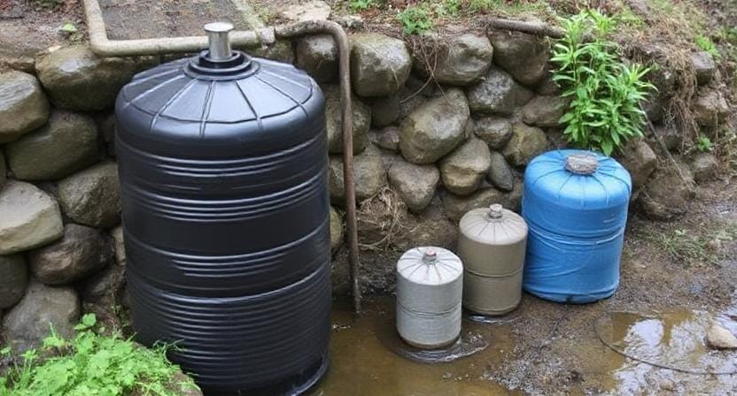 Survivalist Rainwater Harvesting