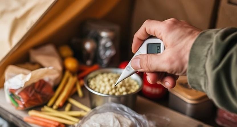 Checking Food Temperatures