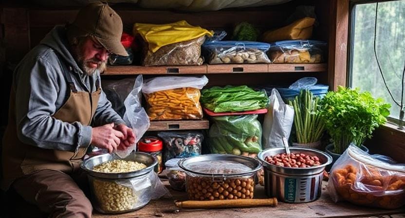 Survivalist Prepper Understanding the Food Storage Needs